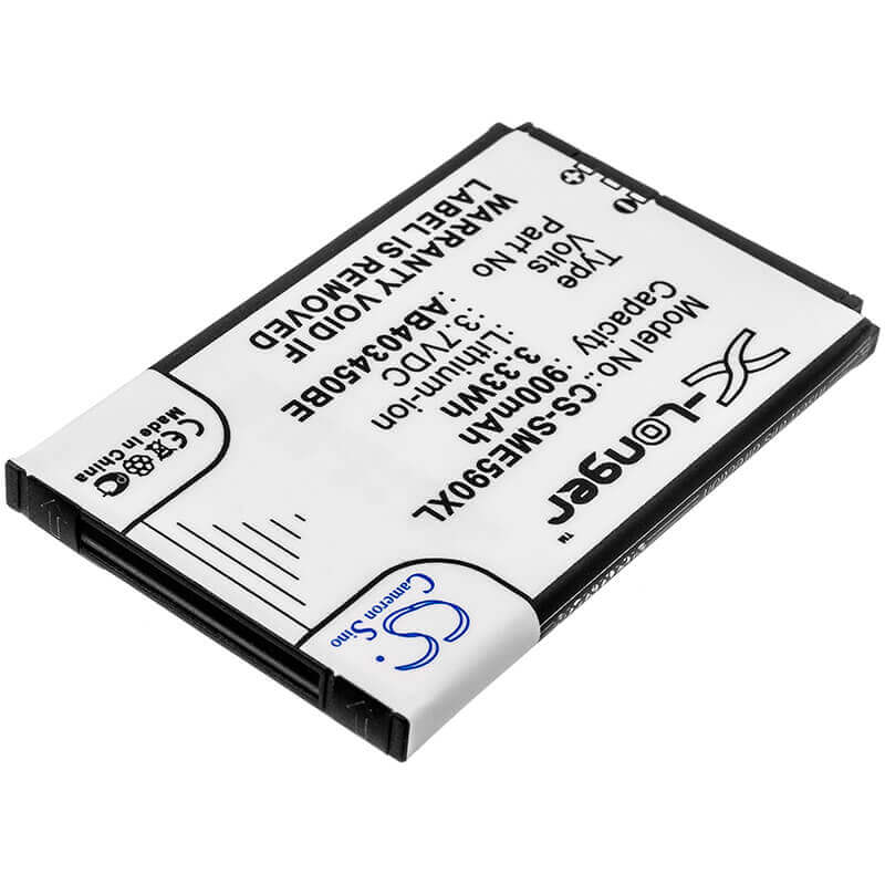 Battery For Samsung Sgh-e590, Sgh-e598, Sgh-e790 3.7v, 900mah - 3.33wh Batteries for Electronics Cameron Sino Technology Limited (Suspended)