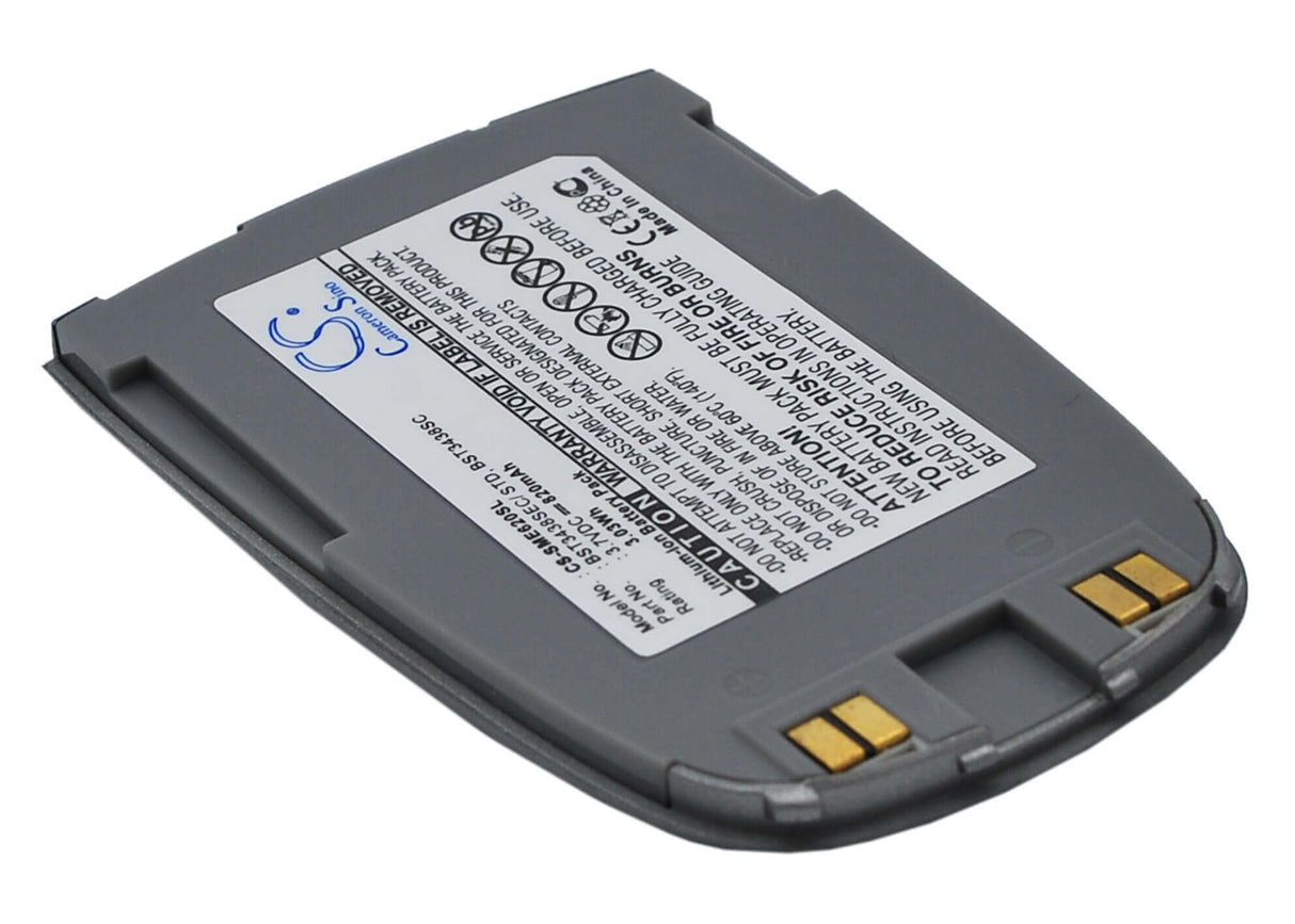 Battery For Samsung Sgh-e628, Sgh-e620 3.7v, 820mah - 3.03wh Batteries for Electronics Cameron Sino Technology Limited (Suspended)