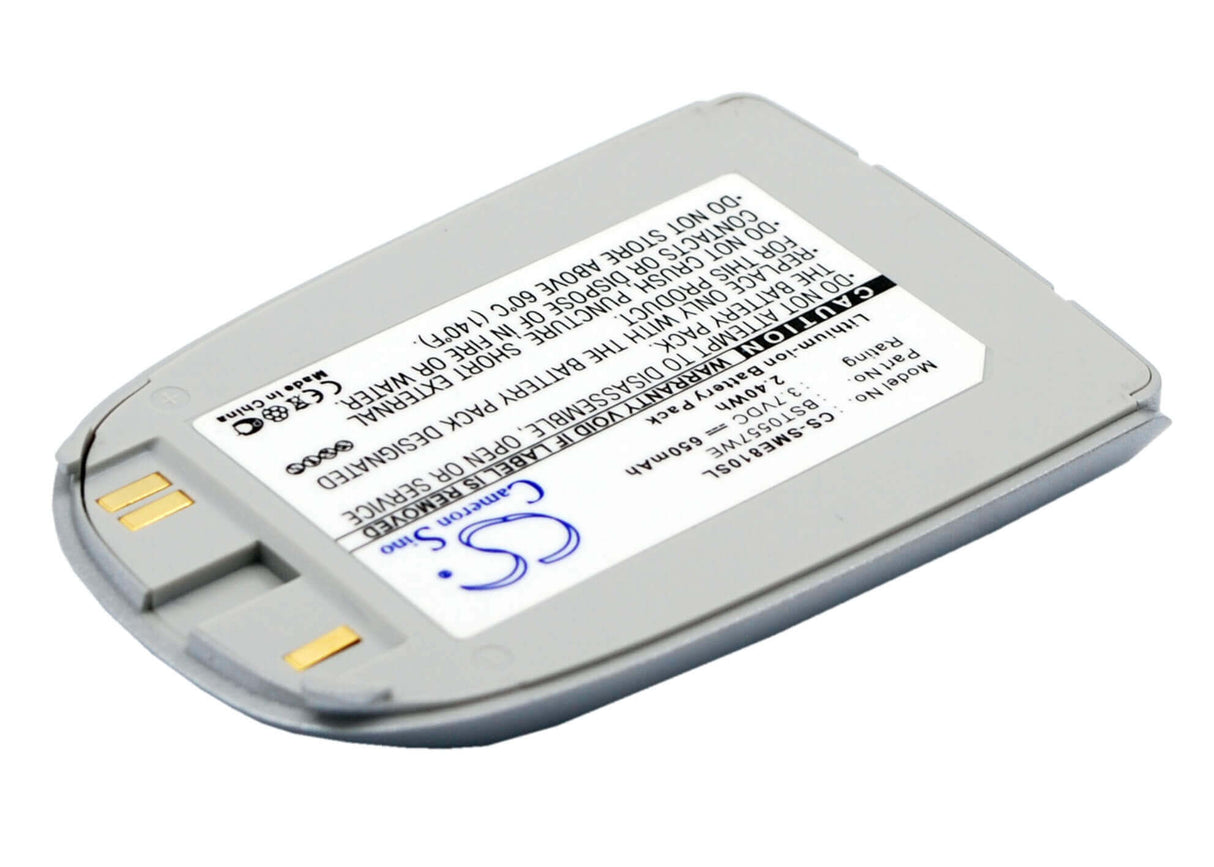 3.7V, Li-ion, 650mAh, SmartPhone battery fits Samsung, Bst0557we, Sgh-e810, Sgh-e815, 2.41Wh Mobile, SmartPhone Cameron Sino Technology Limited (Suspended)