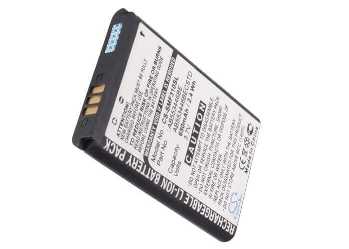 3,7V, Li-ion, 650mAh, Batterie de smartphone compatible Samsung, Ab553446be, Gt-b2100, Gt-b2100 Solid Extreme, 2,41Wh Mobile, Smartphone Cameron Sino Technology Limited (Smartphone)