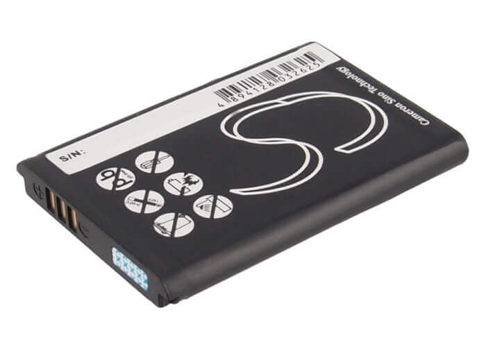 3,7V, Li-ion, 650mAh, Batterie de smartphone compatible Samsung, Ab553446be, Gt-b2100, Gt-b2100 Solid Extreme, 2,41Wh Mobile, Smartphone Cameron Sino Technology Limited (Smartphone)