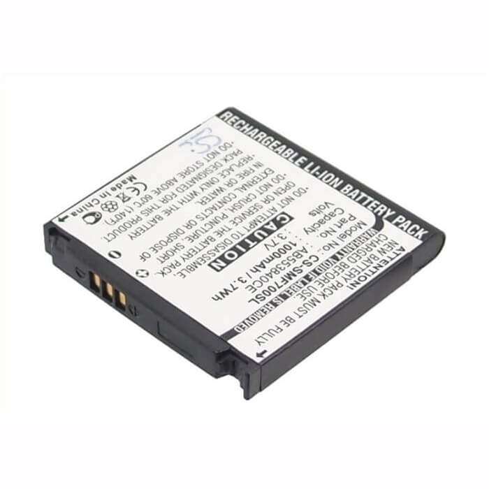 Battery For Samsung Sgh-f700, Sgh-f708, Sgh-m8800 Pixon 3.7v, 1000mah - 3.70wh Batteries for Electronics Cameron Sino Technology Limited (Suspended)