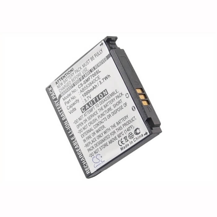 Battery For Samsung Sgh-f700, Sgh-f708, Sgh-m8800 Pixon 3.7v, 1000mah - 3.70wh Batteries for Electronics Cameron Sino Technology Limited (Suspended)