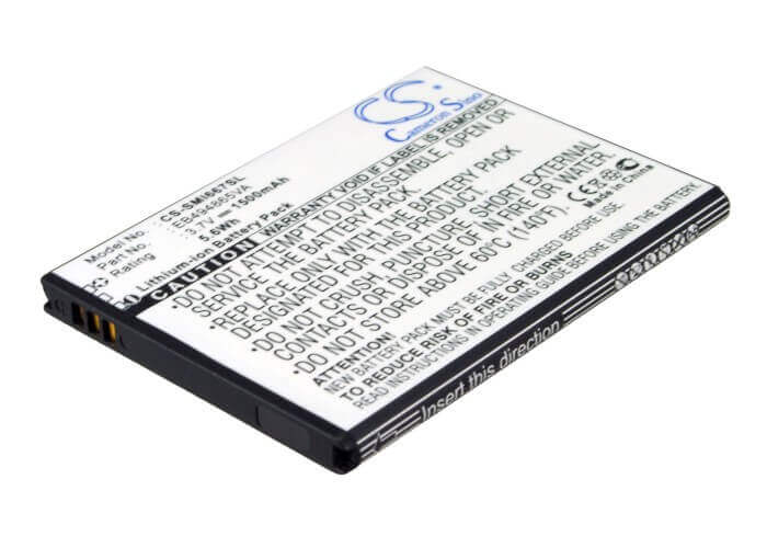 3,7V, Li-ion, 1500mAh, batterie de smartphone compatible avec Samsung, Eb494865va, Focus 2, Galaxy Rush, 5,55Wh Mobile, Smartphone Cameron Sino Technology Limited (Suspendu)