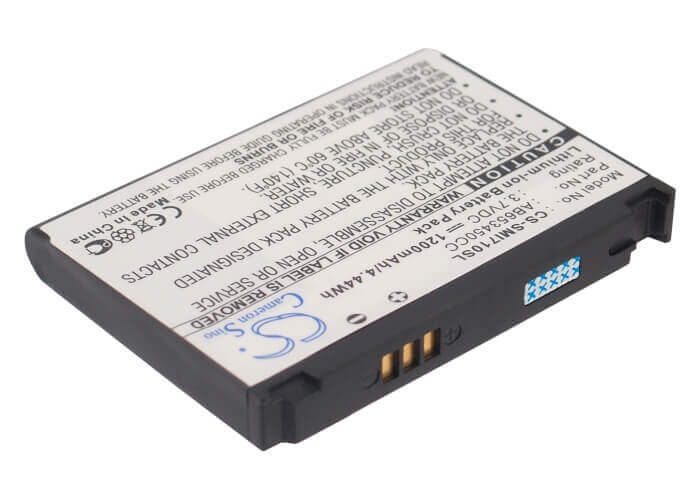 3,7V, Li-ion, 1200mAh, batterie de smartphone compatible avec Samsung, Ab653450cc, Sgh-i710, Sgh-i718, 4,44Wh Mobile, Smartphone Cameron Sino Technology Limited (Smartphone)