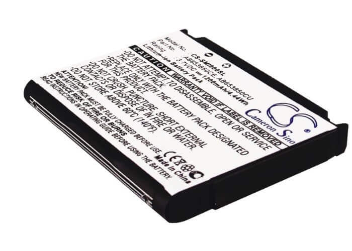 3.7V, Li-ion, 1200mAh, SmartPhone battery fits Mobiado, Grand Touch, Grand Touch Aston Martin, 4.44Wh Mobile, SmartPhone Cameron Sino Technology Limited (Suspended)