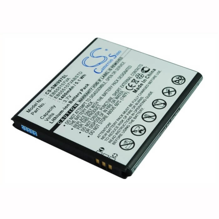 3,7V, Li-ion, 1400mAh, batterie de smartphone compatible avec Samsung, At&t, Eb555157va, Galaxy S Ii Skyrocket, Infuse, 5.18Wh Mobile, SmartPhone Cameron Sino Technology Limited (Smartphone)
