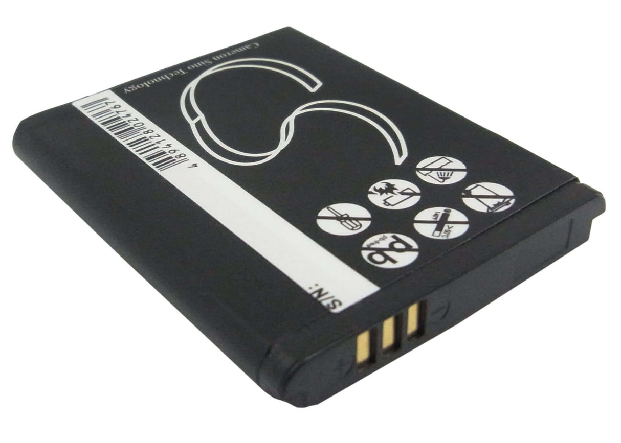 3.7V, Li-ion, 800mAh, SmartPhone battery fits Samsung, Ab533640be, Sgh-j200, 2.96Wh Mobile, SmartPhone Cameron Sino Technology Limited (Smartphone)