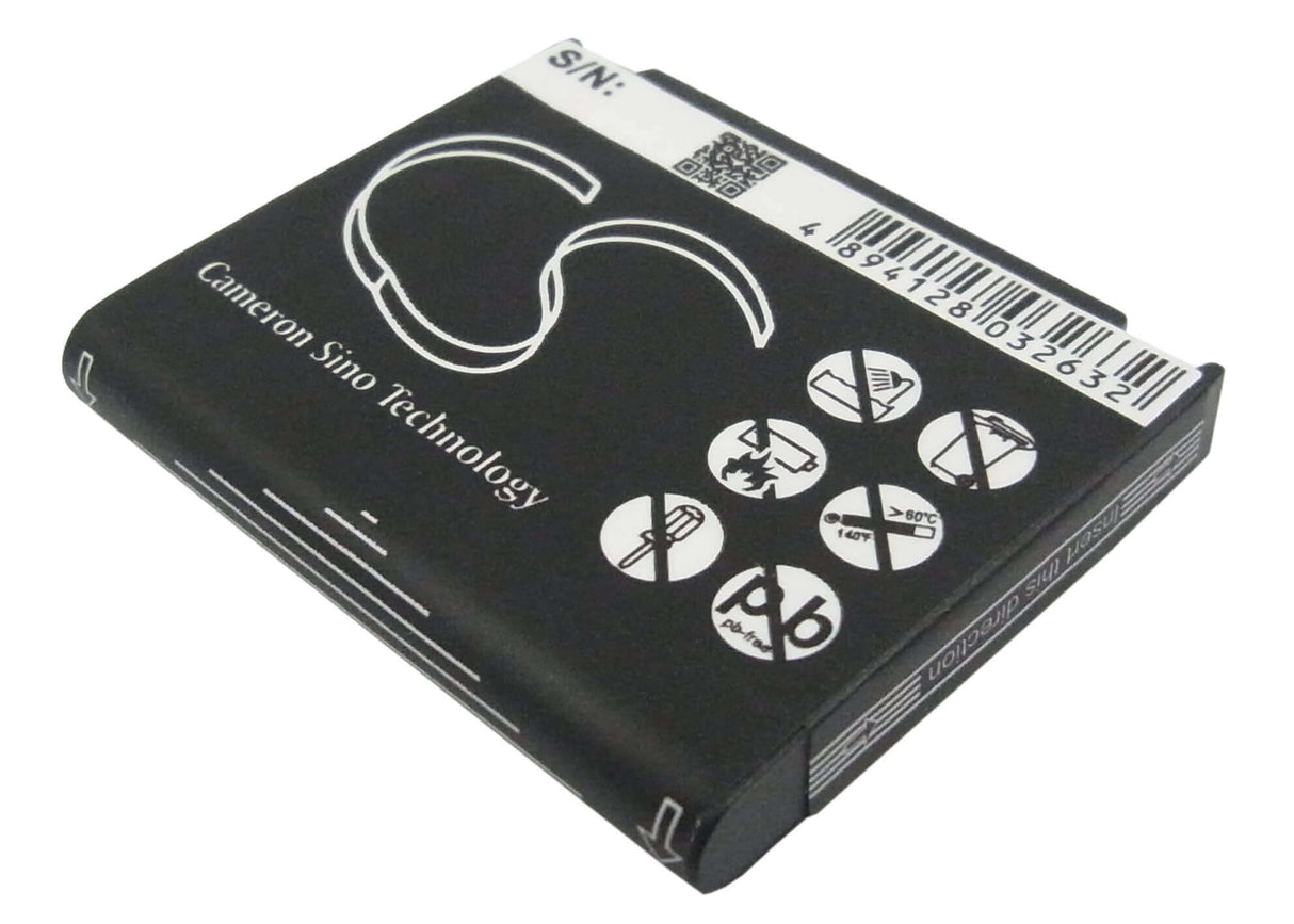 3.7V, Li-ion, 800mAh, SmartPhone battery fits Samsung, Ab603443cc, Gt-s5230c, Gt-s5233a, 2.96Wh Mobile, SmartPhone Cameron Sino Technology Limited (Suspended)