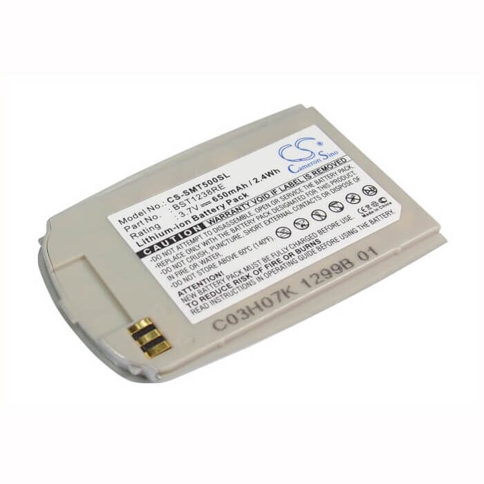 Battery For Samsung Sgh-t500, Sgh-t508 3.7v, 650mah - 2.41wh Batteries for Electronics Cameron Sino Technology Limited (Suspended)