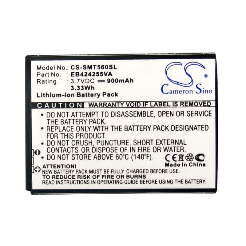 3.7V, Li-ion, 900mAh, SmartPhone battery fits Virgin Mobile, Uscellular, Samsung, Eb424255va, Ch, Character R640, 3.33Wh Mobile, SmartPhone Cameron Sino Technology Limited (Smartphone)