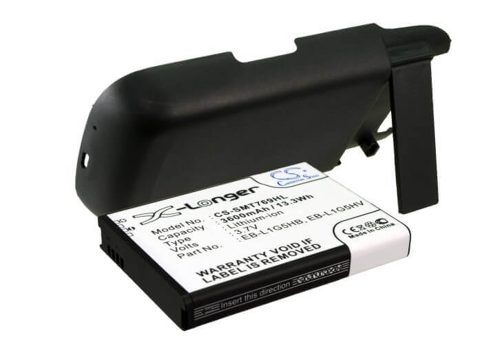 3.7V, Li-ion, 3600mAh, SmartPhone battery fits T-mobile, Samsung, Eb-l1g5hb, Galaxy S Blaze 4g, Sgh-t769, 13.32Wh Mobile, SmartPhone Cameron Sino Technology Limited (Suspended)