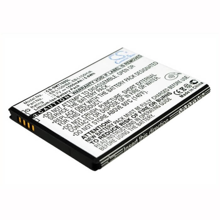 3.7V, Li-ion, 1500mAh, SmartPhone battery fits Samsung, At&t, T-mobile, Eb-l1g5hba, Galaxy Exhilarate, Galaxy Exhilarate 4g, 5.55Wh Mobile, SmartPhone Cameron Sino Technology Limited (Smartphone)