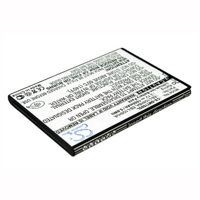 3.7V, Li-ion, 1500mAh, SmartPhone battery fits Samsung, At&t, T-mobile, Eb-l1g5hba, Galaxy Exhilarate, Galaxy Exhilarate 4g, 5.55Wh Mobile, SmartPhone Cameron Sino Technology Limited (Smartphone)