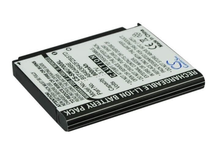 3.7V, Li-ion, 800mAh, SmartPhone battery fits Samsung, Ab483640cu, Gt-s5230, Gt-s5230 Star, 2.96Wh Mobile, SmartPhone Cameron Sino Technology Limited (Suspended)