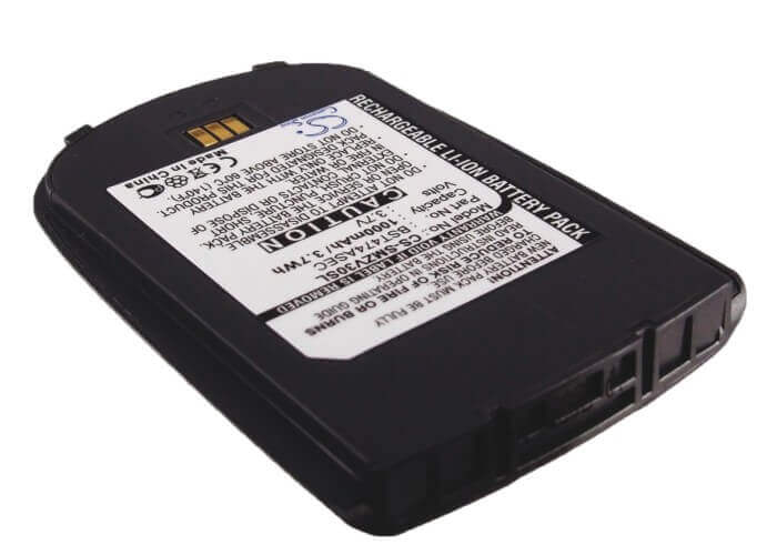 3.7V, Li-ion, 1000mAh, SmartPhone battery fits Samsung, Bst474asec, Sgh-zv30, 3.7Wh Mobile, SmartPhone Cameron Sino Technology Limited (Suspended)