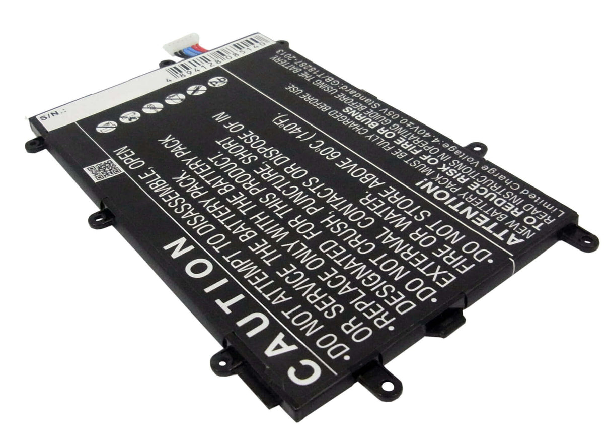 3.85V, Li-Polymer, 4000mAh, Tablet battery fits Samsung, Aaad115ps/4-b, Galaxy Tab4 7.0, Galaxy Tab4 7.0 3g, 15.20Wh Tablet Cameron Sino Technology Limited