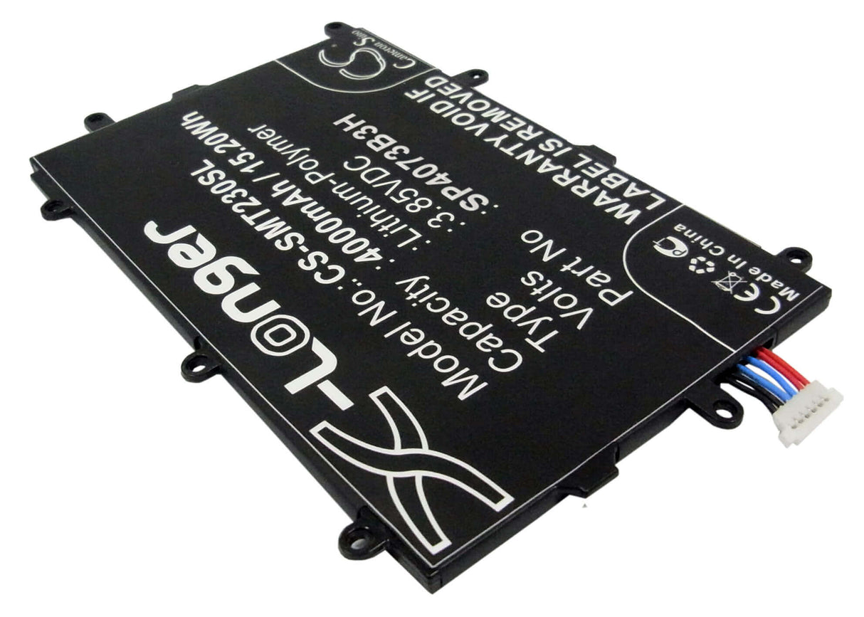 3.85V, Li-Polymer, 4000mAh, Tablet battery fits Samsung, Aaad115ps/4-b, Galaxy Tab4 7.0, Galaxy Tab4 7.0 3g, 15.20Wh Tablet Cameron Sino Technology Limited