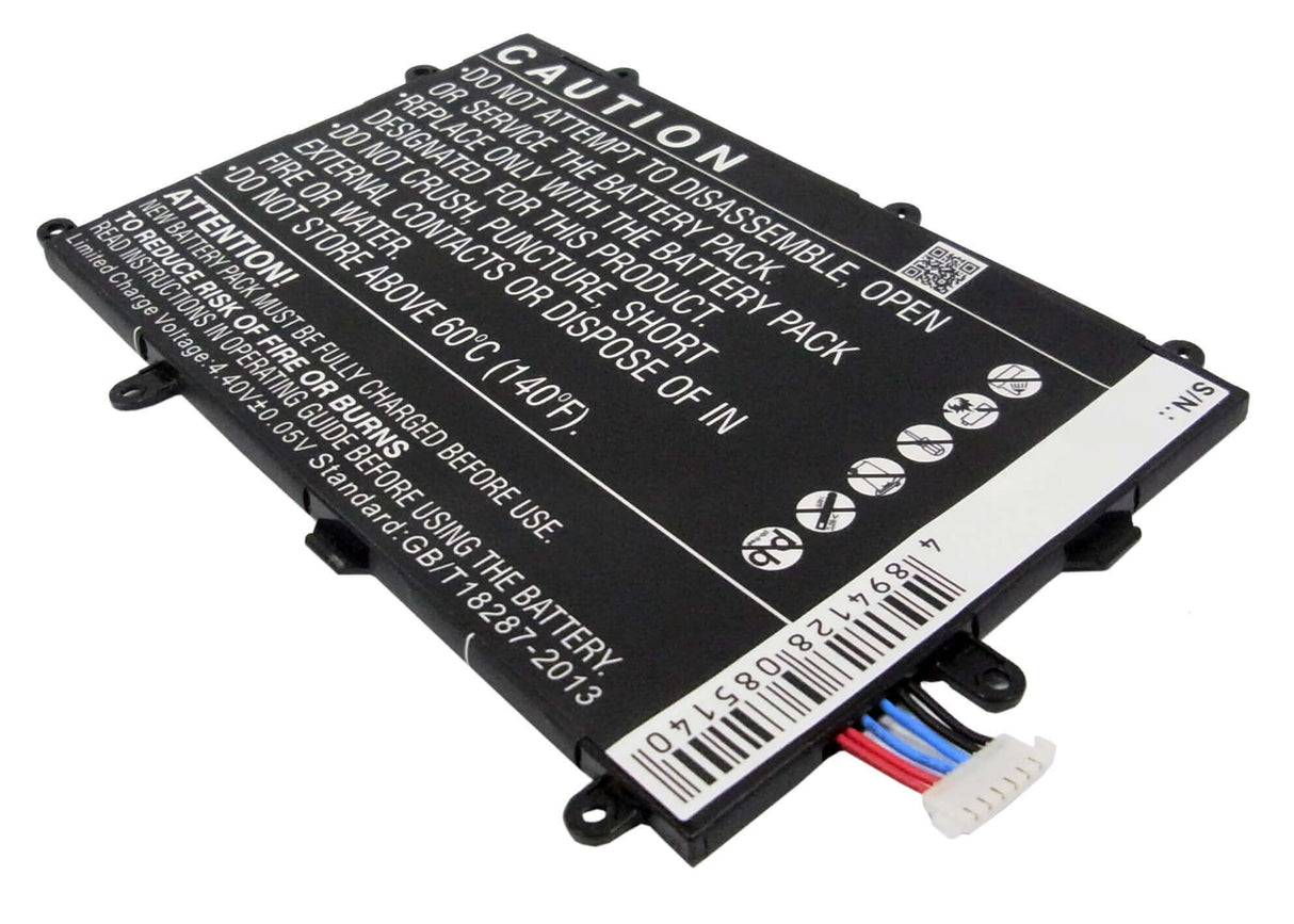 3.85V, Li-Polymer, 4000mAh, Tablet battery fits Samsung, Aaad115ps/4-b, Galaxy Tab4 7.0, Galaxy Tab4 7.0 3g, 15.20Wh Tablet Cameron Sino Technology Limited