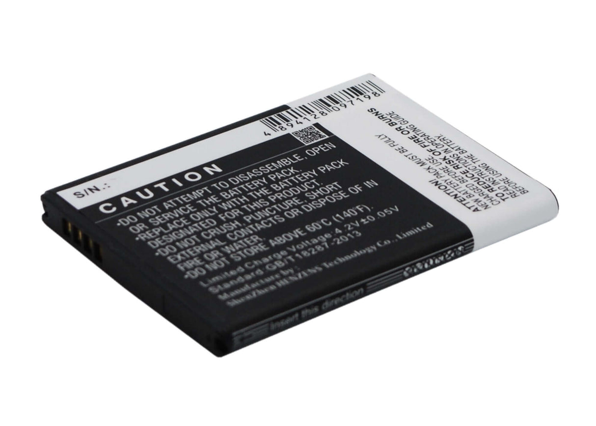 3,7V, Li-ion, 1300mAh, batterie de smartphone compatible Samsung, Eb-bg130abe, Galaxy Star 2 Duos, Galaxy Young 2, 4,81Wh Mobile, Smartphone Cameron Sino Technology Limited (Smartphone)