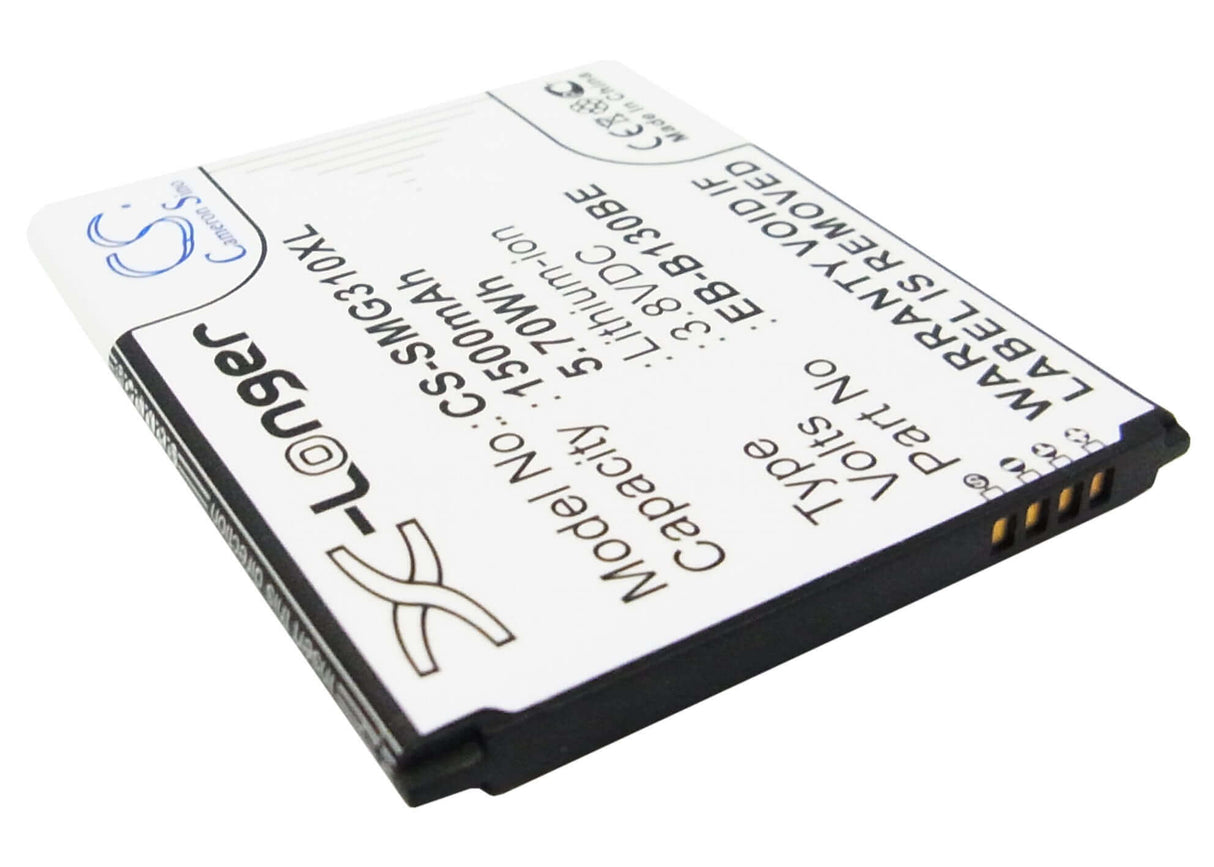 3.8V, Li-ion, 1500mAh, SmartPhone battery fits Samsung, (V2),Eb-b130be, Galaxy Ace 4 3g, Galaxy Ace Nxt, 5.7Wh Mobile, SmartPhone Cameron Sino Technology Limited (Smartphone)