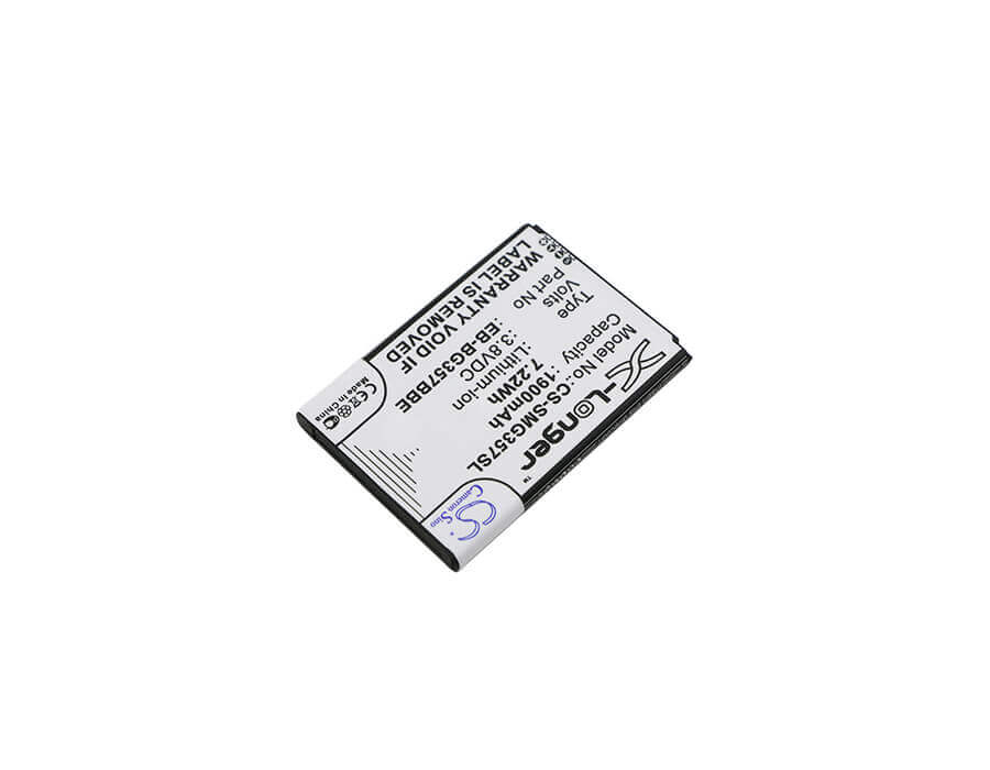 3.8V, Li-ion, 1900mAh, Batterie de smartphone compatible avec Samsung, (V2), Bg357bbu, Galaxy Ace 4 Lte, Galaxy Ace Style Lte, 7.22Wh Mobile, Smartphone Cameron Sino Technology Limited (Smartphone)