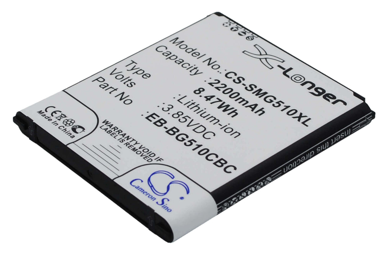 3,85V, Li-ion, 2200mAh, batterie de smartphone compatible avec Samsung, Eb-bg510cbc, Galaxy Core Max, Galaxy Core Max Duos, 8,47Wh Mobile, SmartPhone Cameron Sino Technology Limited (Smartphone)