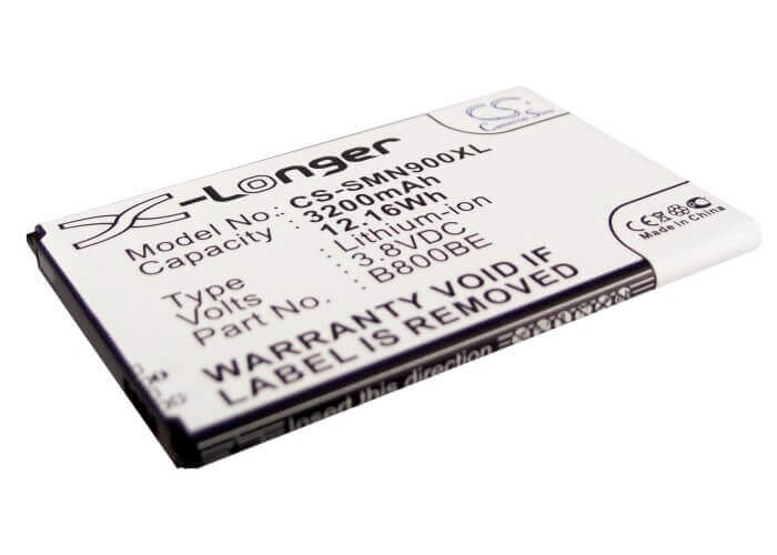 3.8V, Li-ion, 3200mAh, SmartPhone battery fits Samsung, (V2),B800bc, Galaxy Note 3, Galaxy Note 3 Lte, 12.16Wh Mobile, SmartPhone Cameron Sino Technology Limited (Smartphone)