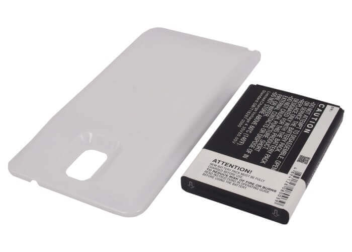 3,8V, Li-ion, 6400mAh, batterie pour smartphone compatible avec Samsung, (Blanc), B800bc, Galaxy Note 3, Galaxy Note III, 24,32Wh Mobile, Smartphone Cameron Sino Technology Limited (Smartphone)