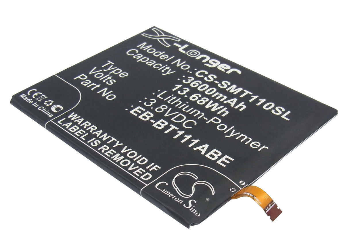 3.8V, Li-Polymer, 3600mAh, Tablet battery fits Lego, Samsung, Ninjago Movie Edition Wifi, 13.68Wh Tablet Cameron Sino Technology Limited