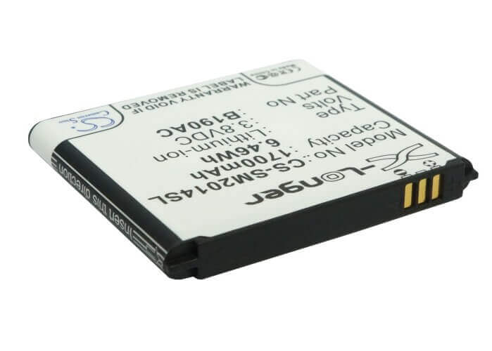 3.8V, Li-ion, 1700mAh, SmartPhone battery fits Samsung, B190ac, Sm-g9092, Sm-g9098, 6.46Wh Mobile, SmartPhone Cameron Sino Technology Limited (Smartphone)