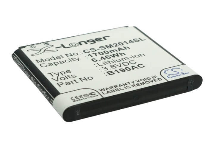 3.8V, Li-ion, 1700mAh, SmartPhone battery fits Samsung, B190ac, Sm-g9092, Sm-g9098, 6.46Wh Mobile, SmartPhone Cameron Sino Technology Limited (Smartphone)