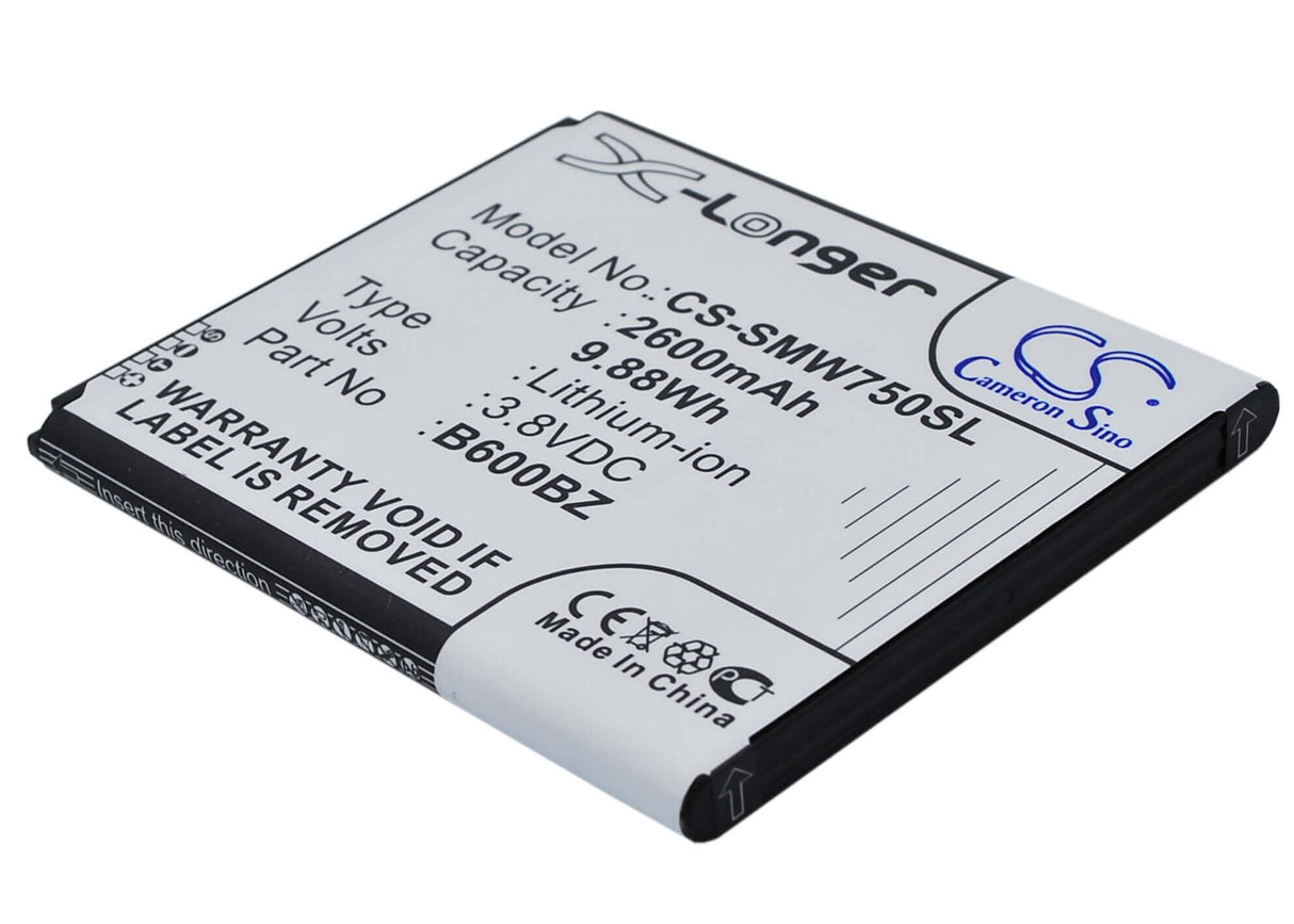 3.8V, Li-ion, 2600mAh, batterie de smartphone compatible avec Verizon, Samsung, (V2),B600bz, Ativ Se, Ativ Se Neo, 9.88Wh Mobile, Smartphone Cameron Sino Technology Limited (Smartphone)