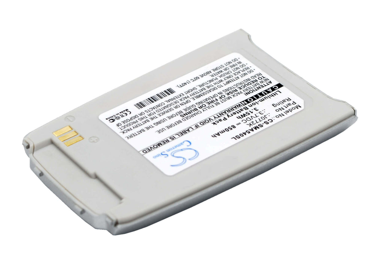 3.7V, Li-ion, 850mAh, SmartPhone battery fits Samsung, Bat-sama540, Sph-a540, 3.15Wh Mobile, SmartPhone Cameron Sino Technology Limited (Suspended)