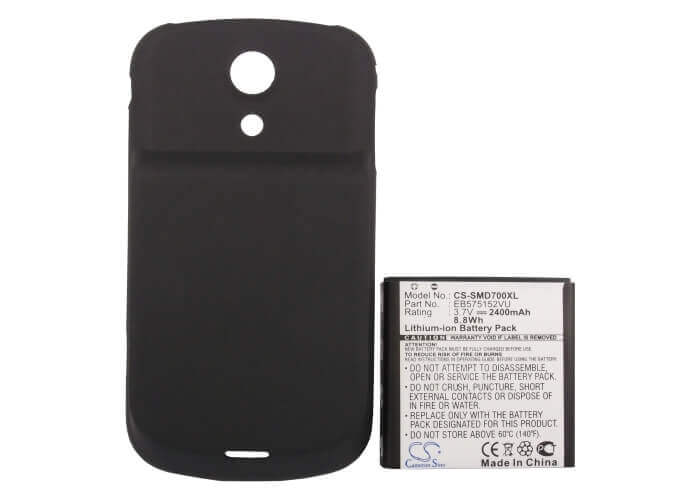 3.7V, Li-ion, 2400mAh, SmartPhone battery fits Samsung, Sprint, Eb575152va, Epic 4g, Sph-d700, 8.88Wh Mobile, SmartPhone Cameron Sino Technology Limited (Smartphone)