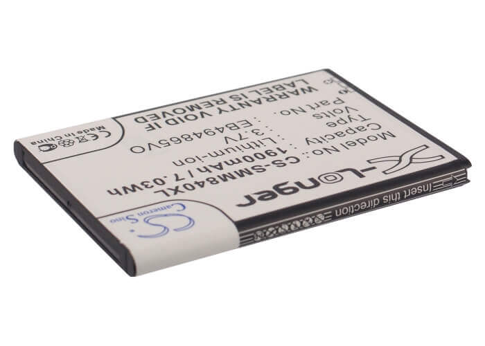 3.7V, Li-ion, 1900mAh, SmartPhone battery fits Samsung, Boostmobile, Eb494865vo, Galaxy Prevail 2, Galaxy Prevail Ii, 7.03Wh Mobile, SmartPhone Cameron Sino Technology Limited (Smartphone)