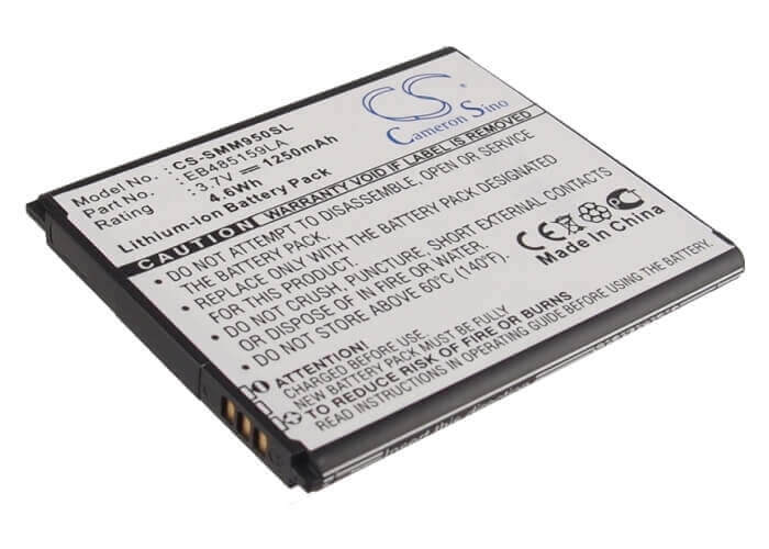 3.7V, Li-ion, 1250mAh, batterie de smartphone compatible avec Samsung, Eb485159la, Galaxy Reverb, Galaxy Xcover 2, 4.63Wh Mobile, SmartPhone Cameron Sino Technology Limited (Suspendu)