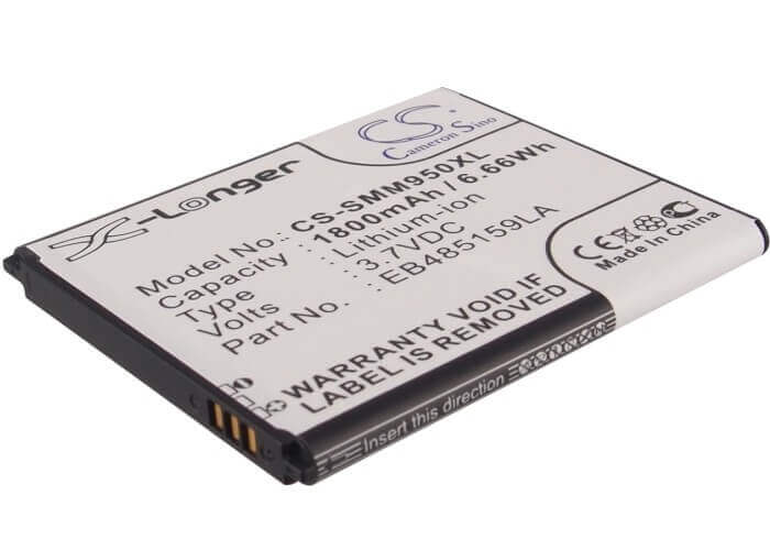 3.7V, Li-ion, 1800mAh, SmartPhone battery fits Virgin Mobile, Eb485159la, Galaxy Reverb, Galaxy Xcover 2, 6.66Wh Mobile, SmartPhone Cameron Sino Technology Limited (Suspended)