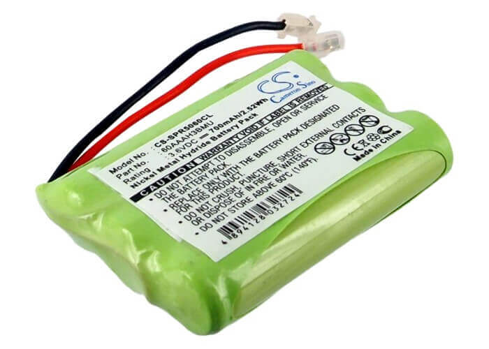 Batterie de téléphone sans fil pour Samsung, Spr-5050, Spr-5060 3.6v, 700mah - 2.52wh Téléphone sans fil Cameron Sino Technology Limited (Téléphone sans fil)