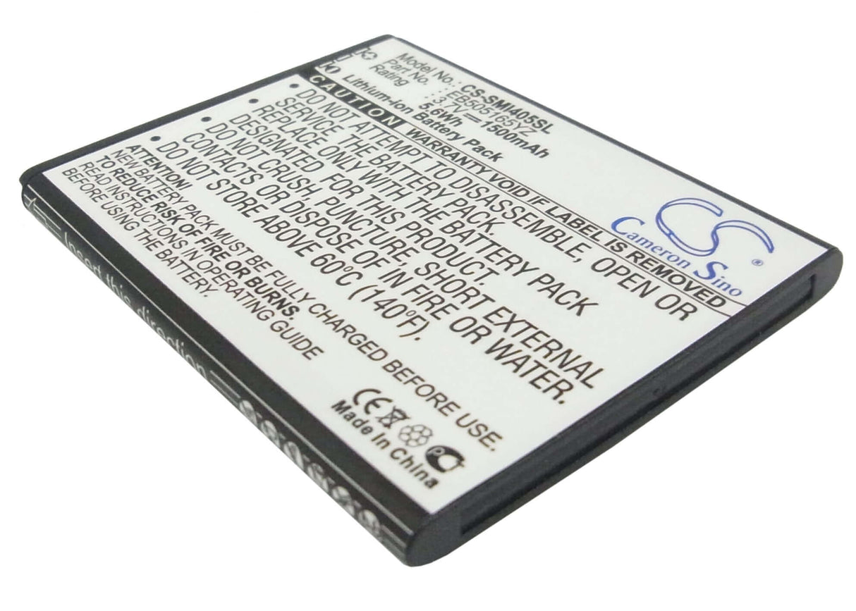 3,7V, Li-ion, 1500mAh, batterie de smartphone compatible Verizon, Samsung, Eb505165yz, Aegis, Galaxy Metrix 4g, 5,55Wh Mobile, Smartphone Cameron Sino Technology Limited (Smartphone)