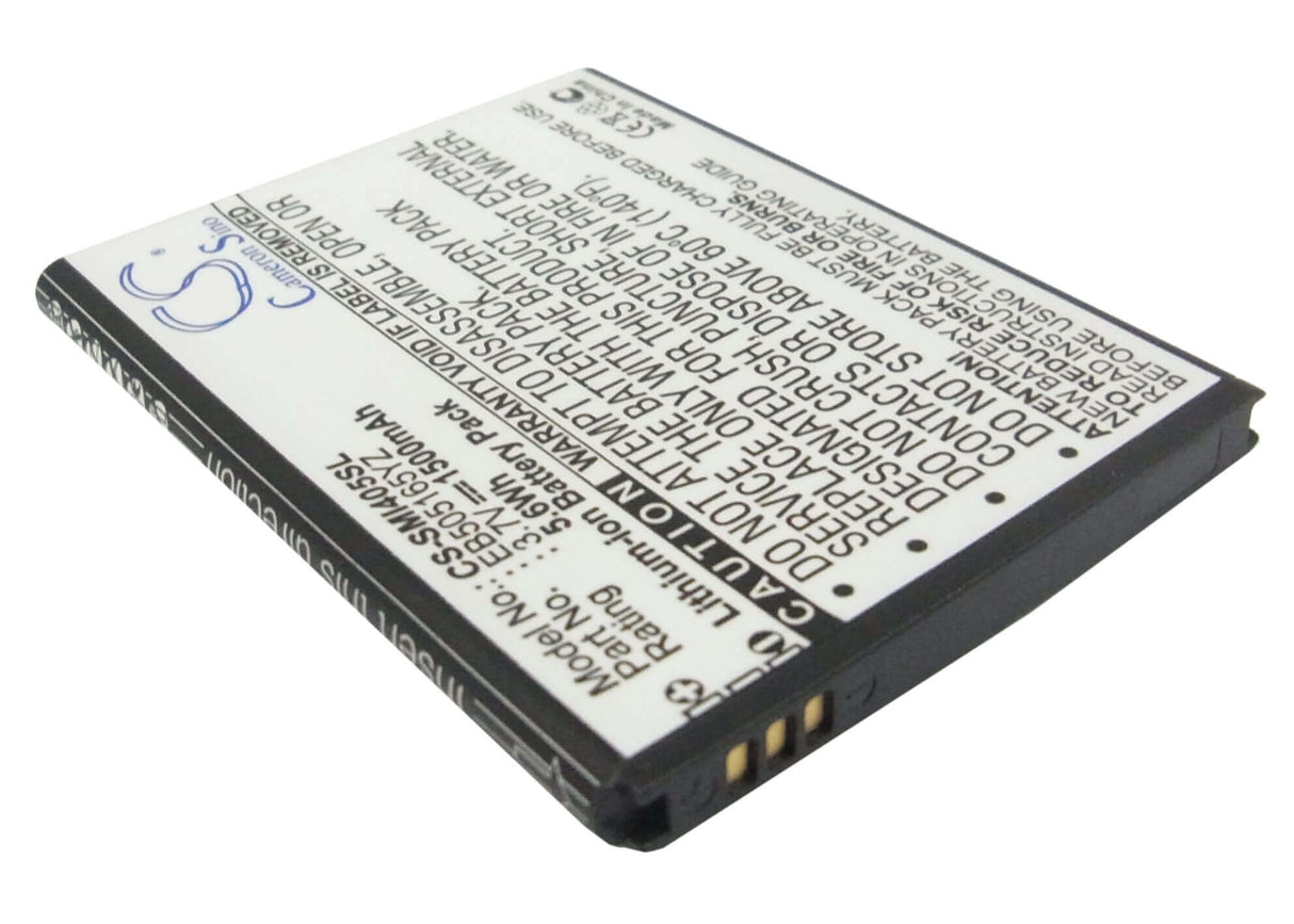 3,7V, Li-ion, 1500mAh, batterie de smartphone compatible Verizon, Samsung, Eb505165yz, Aegis, Galaxy Metrix 4g, 5,55Wh Mobile, Smartphone Cameron Sino Technology Limited (Smartphone)