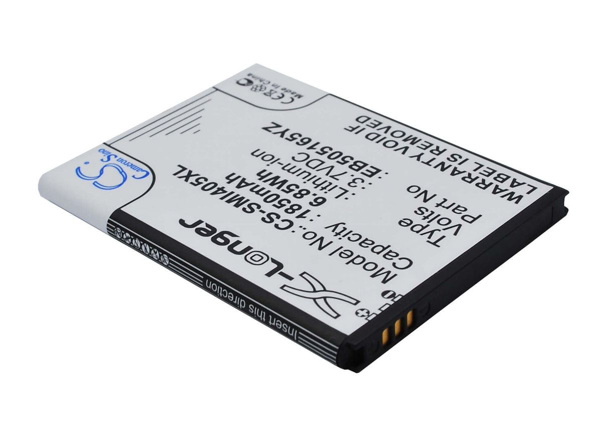 3.7V, Li-ion, 1850mAh, batterie pour smartphone compatible avec Samsung, Eb505165yz, Aegis, Bbm65tk, 6.85Wh Mobile, Smartphone Cameron Sino Technology Limited (Smartphone)