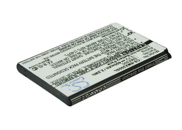 3.7V, Li-ion, 600mAh, SmartPhone battery fits Samsung, X300, 2.22Wh Mobile, SmartPhone Cameron Sino Technology Limited (Smartphone)