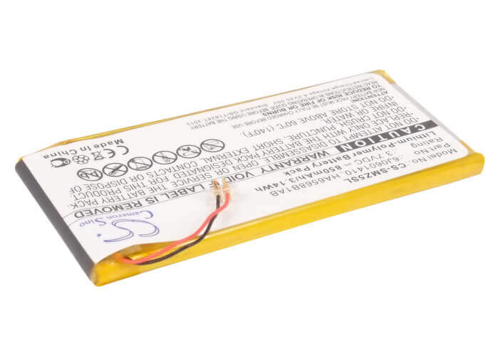 3.7V, Li-Polymer, 850mAh, Media Player battery fits Samsung, 6j0601410, Sec-yp5z, Yp-z5a, 3.15Wh Media Player Cameron Sino Technology Limited (Suspended)
