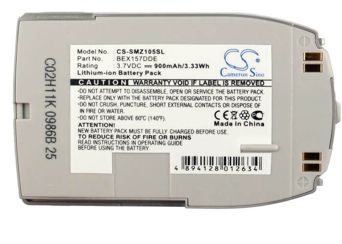 Battery For Samsung Z105 3.7v, 900mah - 3.33wh Batteries for Electronics Cameron Sino Technology Limited (Suspended)