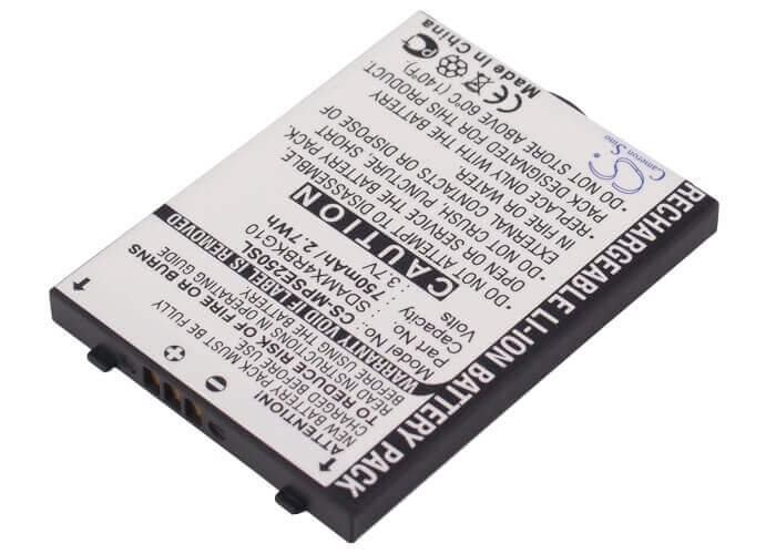 3.7V, Li-ion, 750mAh, Media Player battery fits Sandisk, 54-57-00046, Sansa E200, Sansa E250, 2.78Wh Media Player Cameron Sino Technology Limited (Suspended)