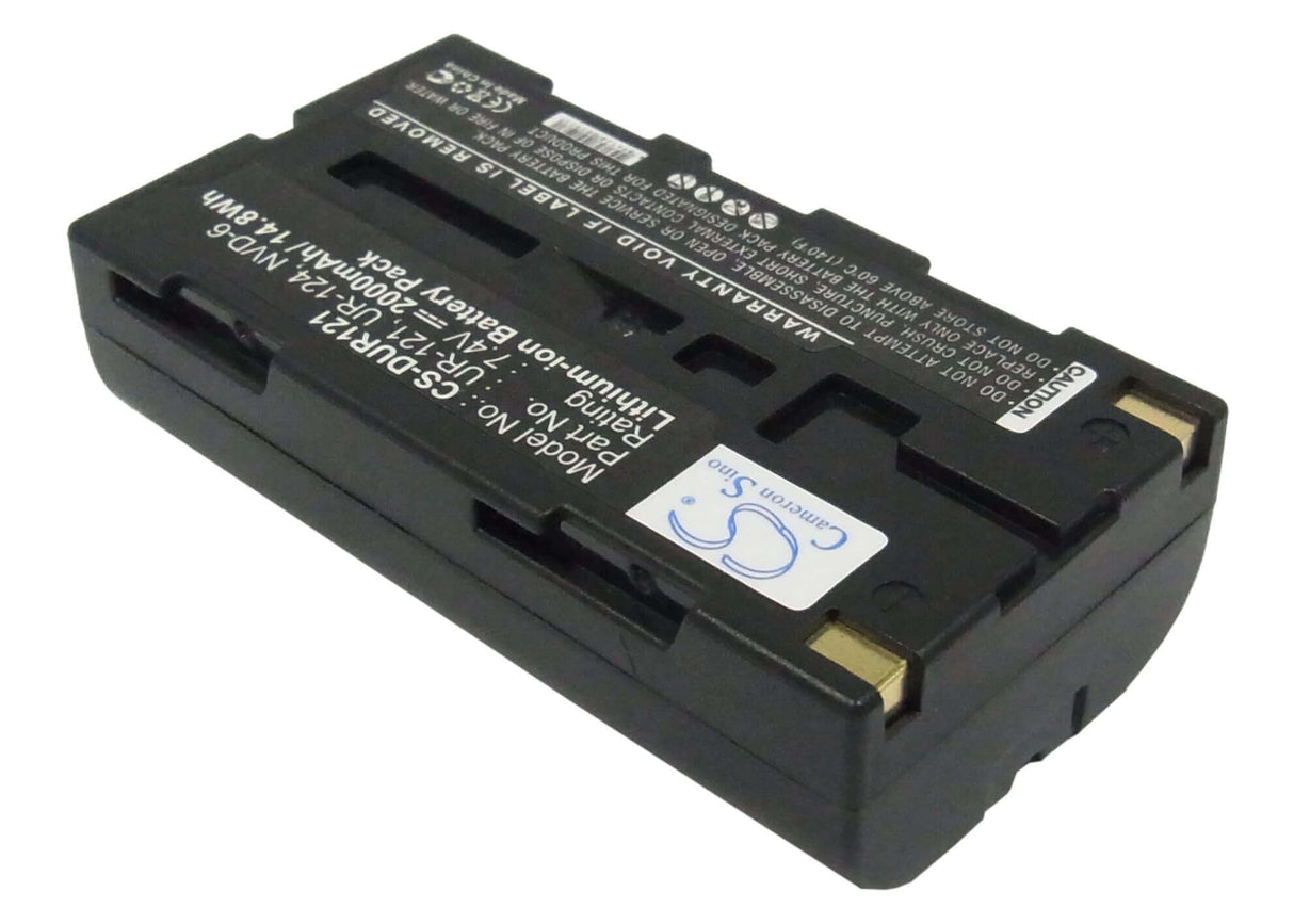 7.4V, Li-ion, 2000mAh, Camera battery fits Sanyo, Nvp-d6, Idshot Idc-1000, Idshot Idc-1000z, 14.8Wh Camera Cameron Sino Technology Limited (Camera)