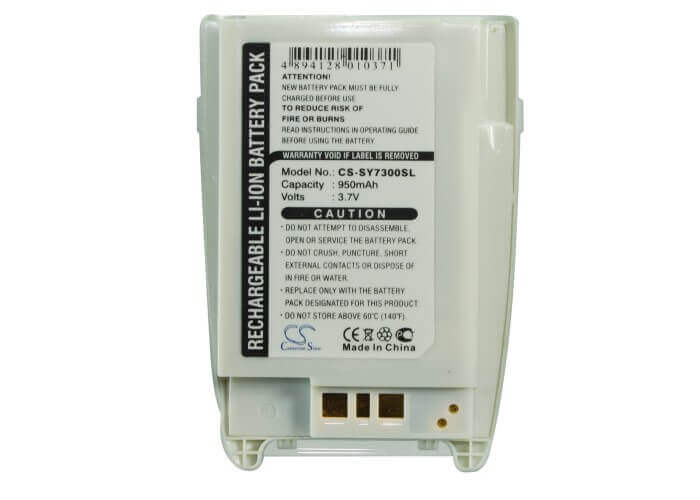 3,7V, Li-ion, 950mAh, batterie de smartphone compatible avec Sanyo, Rl-7300, Scp-7300, 3,52Wh Mobile, SmartPhone Cameron Sino Technology Limited (Suspendu)