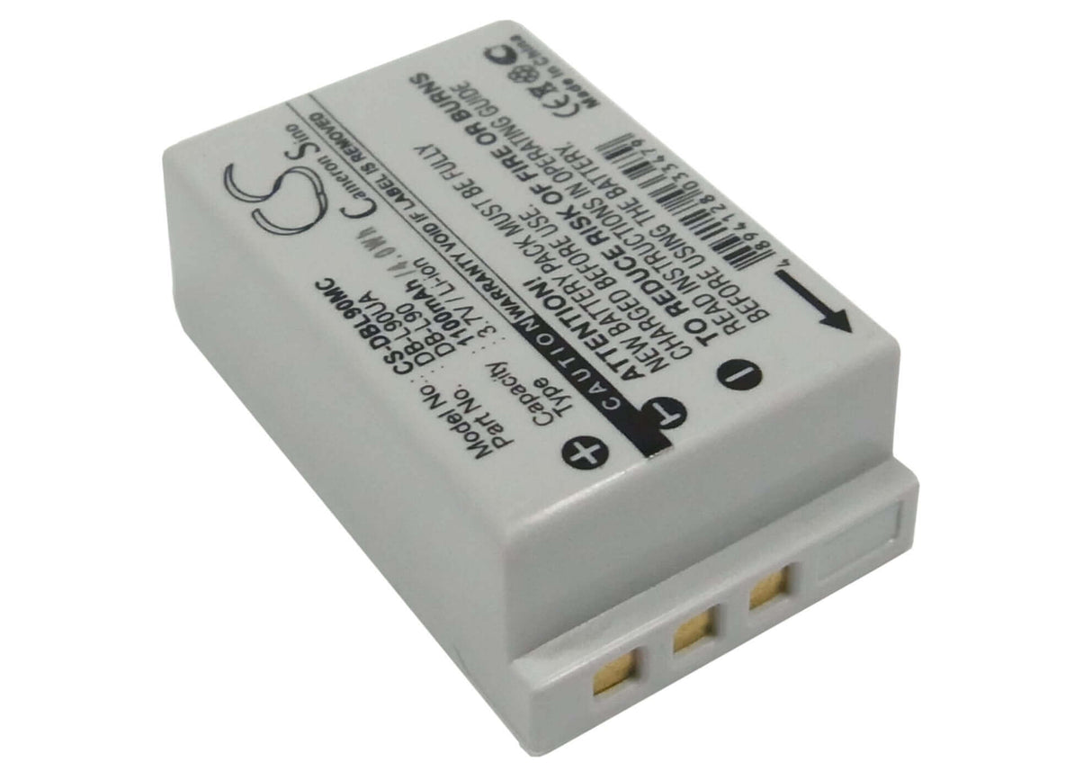 Battery For Sanyo Vpc-sh1, Vpc-sh1gx, Vpc-sh1r 3.7v, 1100mah - 4.07wh Batteries for Electronics Cameron Sino Technology Limited (Suspended)