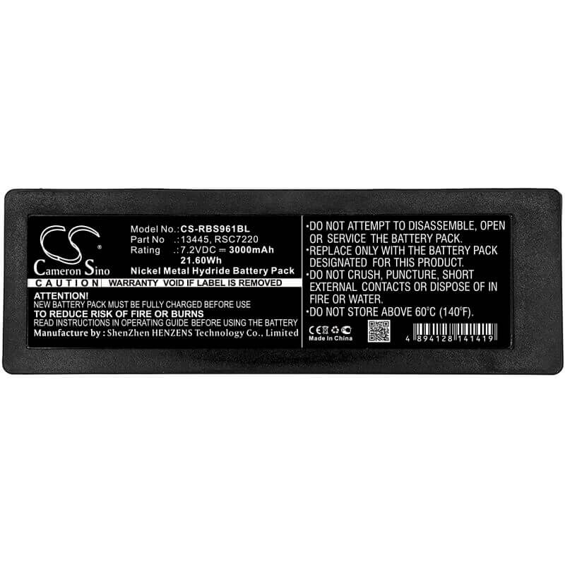 Crane Remote Battery For Scanreco, 590, 592, 790, 960 7.2v, 3000mah - 21.60wh Crane Remote Control Cameron Sino Technology Limited